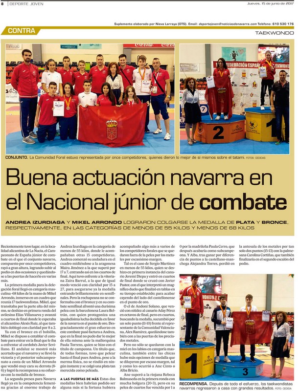 CAMPEONATO DE ESPA&Ntilde;A JUNIOR 2017